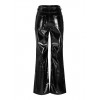 JJXX Γυναικείο Παντελόνι Straight Fit Faux Leather Pants (Black)