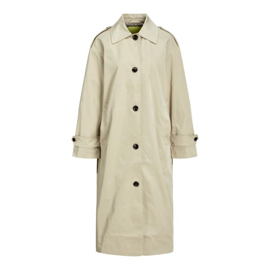 Jack & Jones JJXX Γυναικεία Καπαρντίνα Verona MACCOAT 12247518-Twill (Μπεζ)