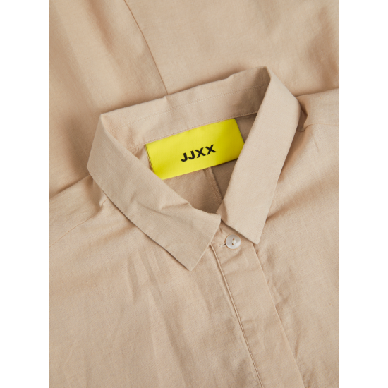 Jack & Jones JJXX Γυναικεία Ολόσωμη Φόρμα/Σορτς Λινό/Βαμβάκι 12249738-Cement (Μπεζ)