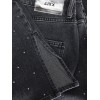 Jack & Jones JJXX Γυναικείο Παντελόνι Jean με Στρας Slim Long Fit 12246948-Grey Denim (Γκρι)