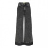 Jack & Jones JJXX Γυναικείο Jean Wide Leg High Waist 12260688-Grey Denim (Γκρι)