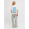 Jack & Jones JJXX Γυναικείο T-Shirt JXBLOMMA LOOSE SS TEE TG JRS 12296303-Blanc de Blanc