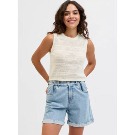 Jack & Jones JJXX Γυναικεία Μπλούζα JXZUANNAH TOP KNIT 12271451-Vanilla Ice