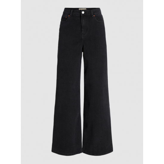 Jack & Jones JJXX Γυναικείο Παντελόνι Jean Tokyo Wide 12259638-Black(Μαύρο)