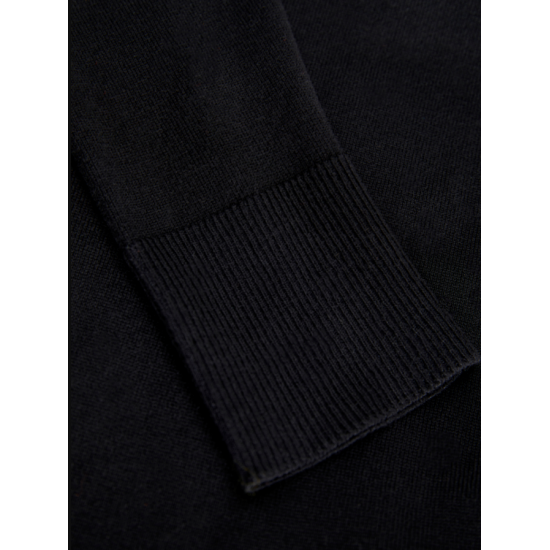 Jack & Jones JJXX Γυναικεία Πλεκτή Μπλούζα Cara Comfy Crew Neck Knit 12255368-Black (Μαύρο)