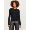 Jack & Jones JJXX Γυναικεία Πλεκτή Μπλούζα Cara Comfy Crew Neck Knit 12255368-Black (Μαύρο)