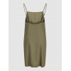 Jack & Jones JJXX Γυναικείο Λινό Φόρεμα JXALMIRA PETRA LINEN BLEND 12294717-Dusty Olive(Λαδί)