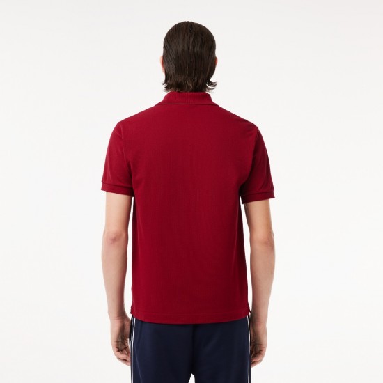 Lacoste Men's Classic Fit Polo Pique Shirt L.12.12 00 476 Bordeaux