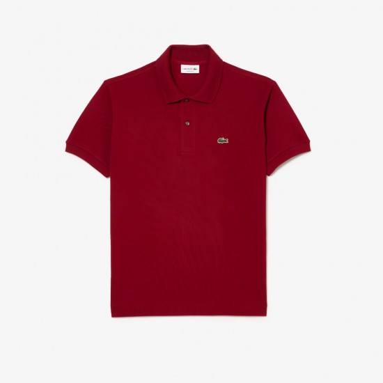 Lacoste Men's Classic Fit Polo Pique Shirt L.12.12 00 476 Bordeaux