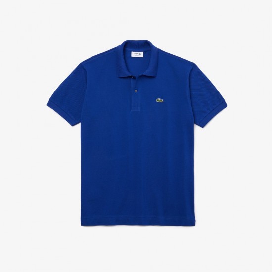 Lacoste Men's Classic Fit Polo Pique Shirt L.12.12 00 BDM Indigo Blue