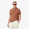 LACOSTE Ανδρική Βαμβακερή Polo Pique Μπλούζα Κανονική Γραμμή L.12.12 00 LFA Ανοιχτό Καφέ