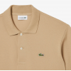Lacoste Ανδρική Βαμβακερή Polo Pique Μπλούζα Κανονική Γραμμή L.12.12 00 02S Μπεζ