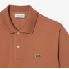 LACOSTE Ανδρική Βαμβακερή Polo Pique Μπλούζα Κανονική Γραμμή L.12.12 00 LFA Ανοιχτό Καφέ