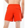 LACOSTE Ανδρικό Σορτς Μαγιό Bolded Logo Μεσαίου Μήκους MH9386 00 F8M Πορτοκαλί