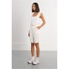LILI SIDONIO Fluid Bermuda shorts GL725EE-White(Λευκό)