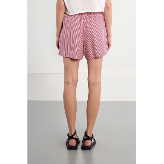 LILI SIDONIO Boxer Shorts Red Striped LALS132BEE-Red(Κόκκινο)