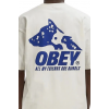 OBEY Ανδρικό T-Shirt Animals Tee Relaxed Fit 168024322-Vintage White(Λευκό)