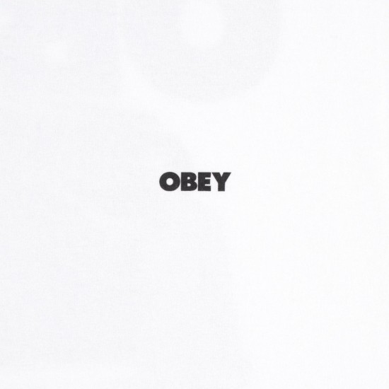 OBEY Ανδρικό T-Shirt I Will Obey Regular Fit 165264349-White(Λευκό)