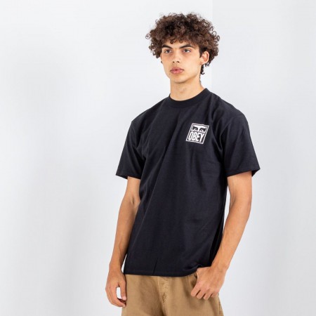 OBEY Eyes Icon 2 Tee Ανδρικό T-Shirt Regular Fit 165262142-Black(Μαύρο)