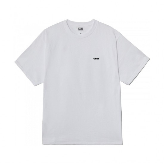 OBEY Ανδρικό T-Shirt I Will Obey Regular Fit 165264349-White(Λευκό)