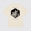 OBEY Ανδρικό T-Shirt Architecture Of The Universe Tee Regular Fit 165264332-Cream(Κρεμ)