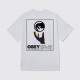 OBEY Ανδρικό T-Shirt Global Systems Tee Regular Fit 165264303-White(Λευκό)
