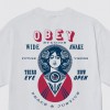 OBEY Ανδρικό T-Shirt Make Art Third Eye Tee Regular Fit 165264330-White(Λευκό)