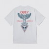 OBEY Ανδρικό T-Shirt  Nouveau Angel Tee Regular Fit 165264299-White(Λευκό)