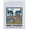 OBEY Ανδρικό T-Shirt Sky Face Relaxed Fit 168024320-White(Λευκό)