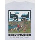OBEY Ανδρικό T-Shirt Sky Face Relaxed Fit 168024320-White(Λευκό)
