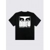 OBEY Ανδρικό T-Shirt Heavy Ideas Tee Relaxed Fit 168024317-Black(Μαύρο)