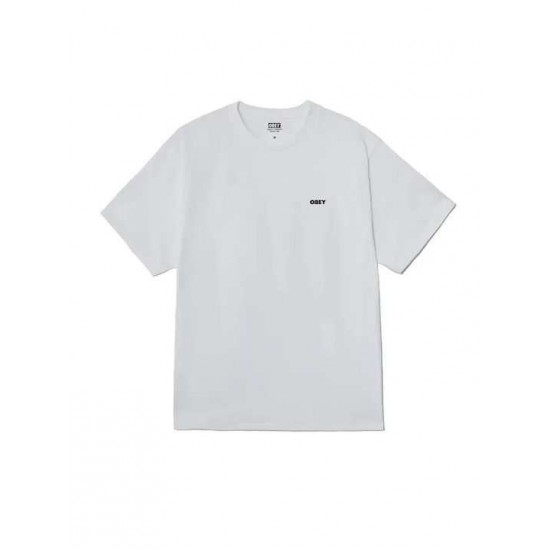 OBEY Ανδρικό T-Shirt Exclamation TEE 165264328-White(Λευκό)