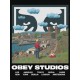 OBEY Ανδρικό T-Shirt Sky Face Relaxed Fit 168024320-Black(Μαύρο)