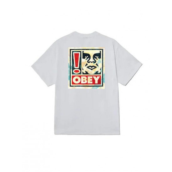 OBEY Ανδρικό T-Shirt Exclamation TEE 165264328-White(Λευκό)