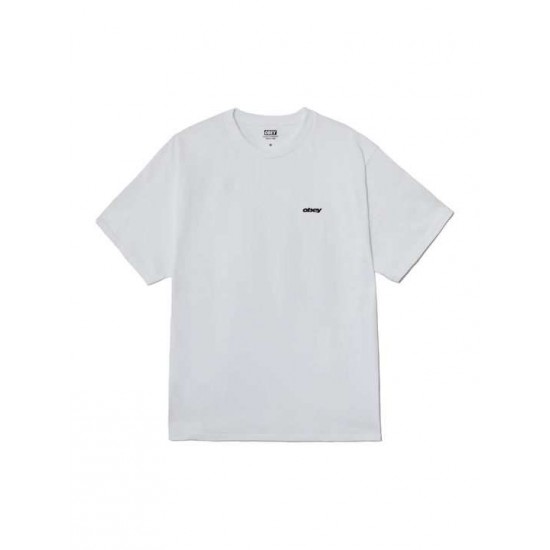 OBEY Ανδρικό T-Shirt Dice Tee Regular Fit 165264348-White(Λευκό)