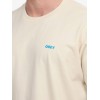 OBEY Ανδρικό T-Shirt  Future Unwritten Tee 165264297-Cream(Κρεμ)