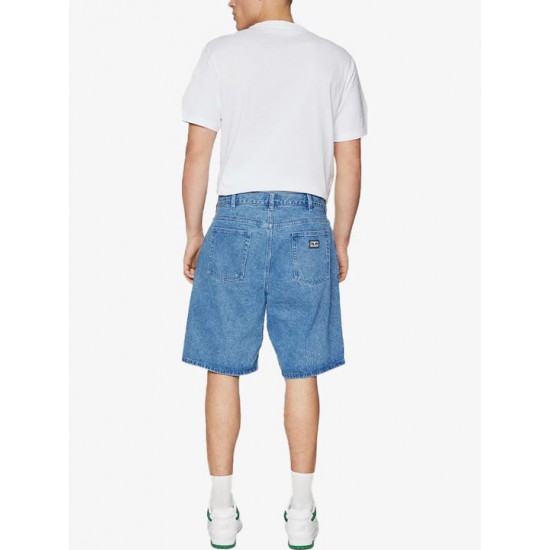 OBEY Βερμούδα Bigwig Carpenter Denim Short 172100108-Light Ingigo Classic