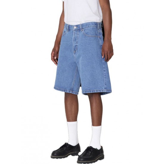 OBEY Βερμούδα Bigwig Baggy Denim Short 172100107-Light Indigo