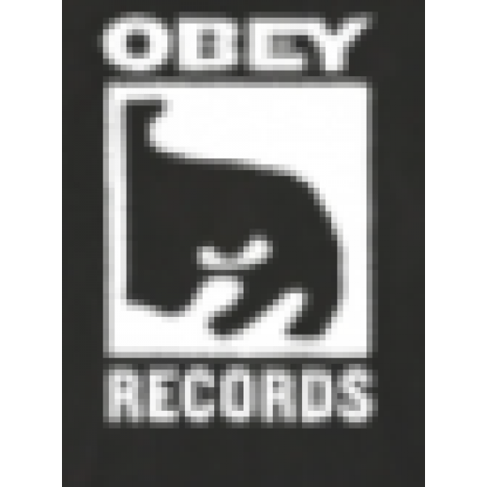 OBEY Ανδρικό T-Shirt Records Icon Tee Relaxed Fit 167922047-Pigmnent Dusty Black(Μαύρο)