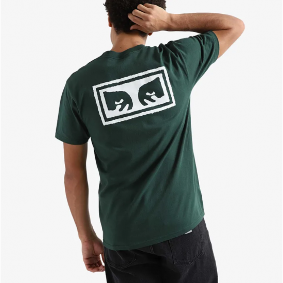 OBEY Eyes 3 Tee Ανδρικό T-Shirt Regular Fit 165261826-Rain Forest(Πράσινο)