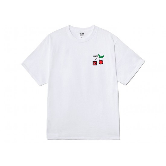 OBEY Ανδρικό T-Shirt Alternative Lifestylle Regular Fit 165264350-White(Λευκό))
