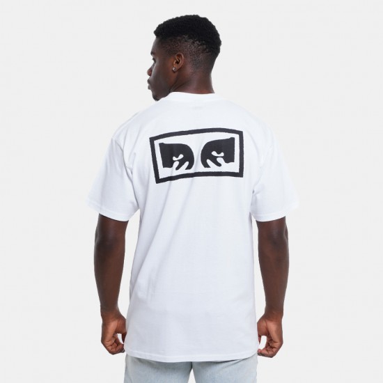OBEY Eyes 3 Tee Ανδρικό T-Shirt Regular Fit 165261826-White(Λευκό)