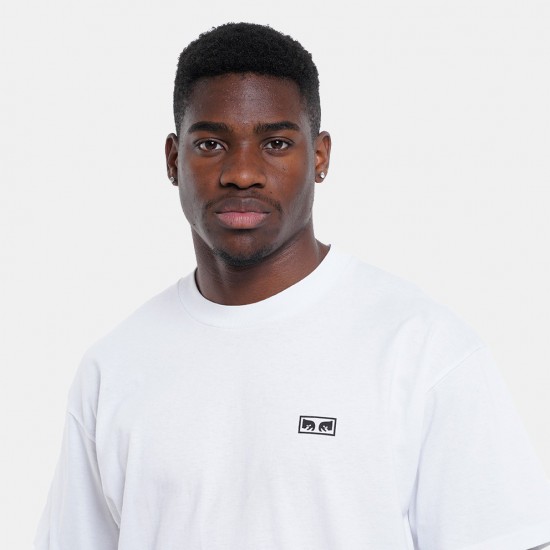 OBEY Eyes 3 Tee Ανδρικό T-Shirt Regular Fit 165261826-White(Λευκό)