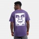 OBEY Ανδρικό T-Shirt Bold Icon Face Tee Relaxed Fit 167924099-Pigment Purple Velvet(Μωβ)