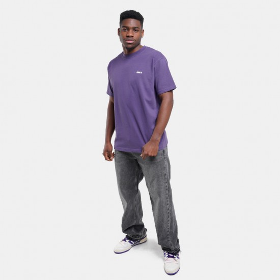 OBEY Ανδρικό T-Shirt Bold Icon Face Tee Relaxed Fit 167924099-Pigment Purple Velvet(Μωβ)