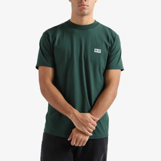 OBEY Eyes 3 Tee Ανδρικό T-Shirt Regular Fit 165261826-Rain Forest(Πράσινο)