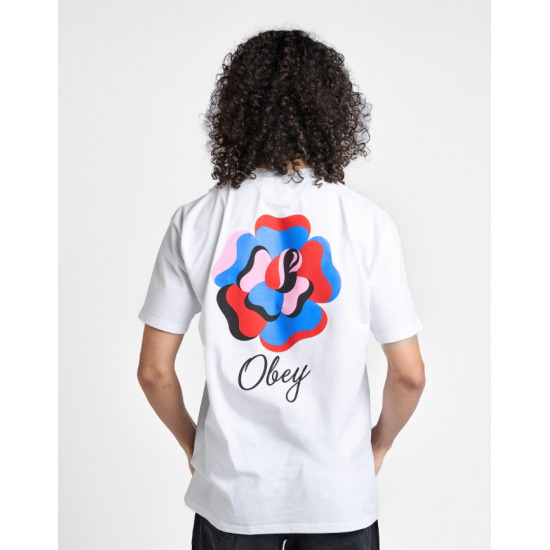 OBEY Ανδρικό T-Shirt Paper Rose TEE 165264300-White(Λευκό)