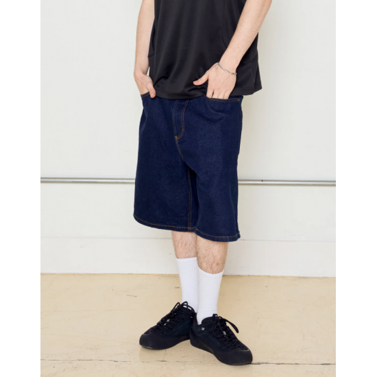 OBEY Βερμούδα Bigwig Baggy Denim Short 172100107-Rinse Indigo