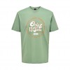 ONLY & SONS Ανδρικό T-shirt με στάμπα Vintage Print 22028593-Hedge Green (Πράσινο)