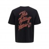 ONLY & SONS Ανδρικό T-shirt Relaxed Fit με Στάμπα Rolling Stones 22028756-Black (Μαύρο)